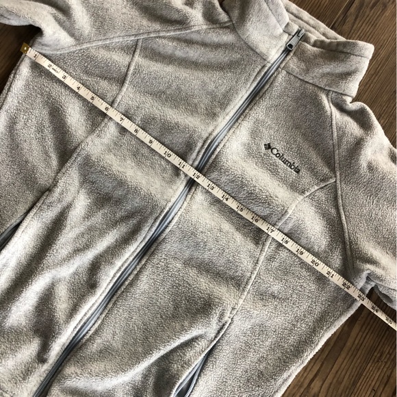 Columbia fleece zip up jacket - Picture 10 of 14